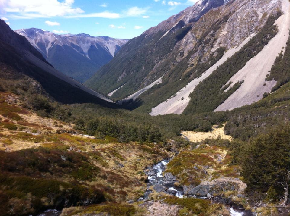 Travers-Cascade Track in Nelson Lakes National Park